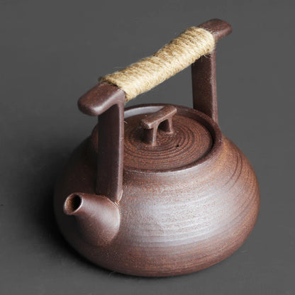 350ml Japanese Style Stoneware Ceramic Teapot