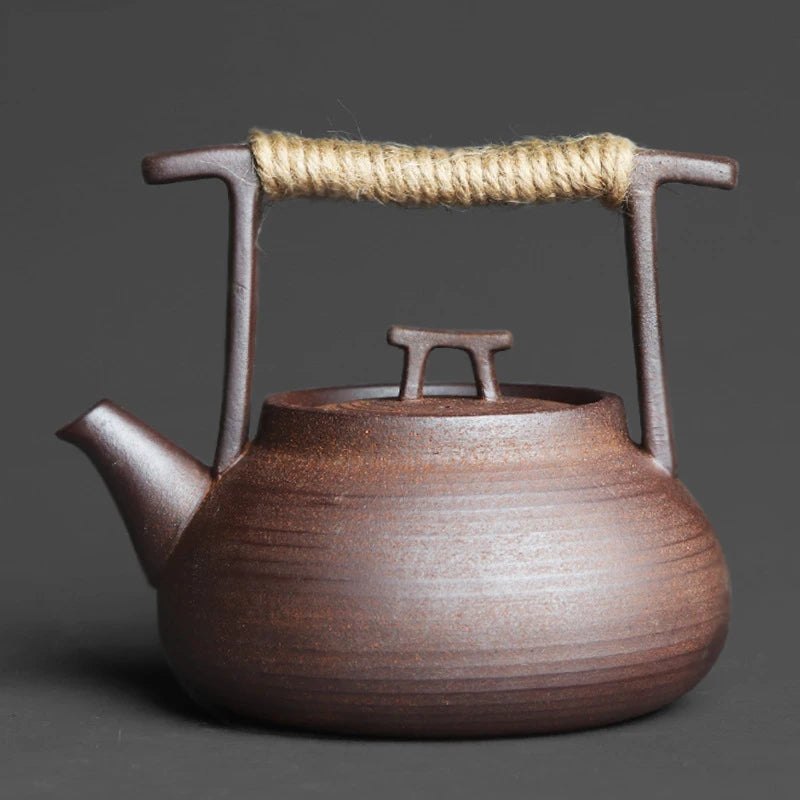 350ml Japanese Style Stoneware Ceramic Teapot