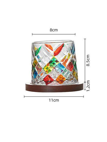 250ml INS Style Thickened Glass Juice Cup