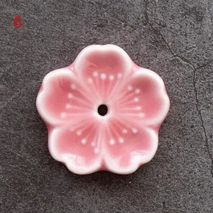 Cherry Blossom Home Ceramic Incense Burner