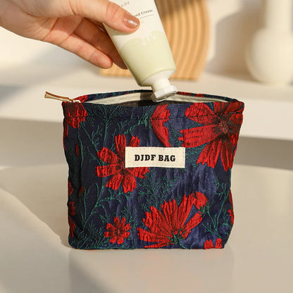 DJDF New Mini Female Cosmetic Bag Portable Soft Small Sanitary Napkin Storage Bag