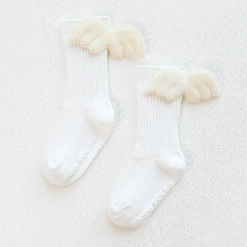 New Baby Socks Princess Elastic Knitted Cotton Socks