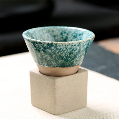 Japanese Style Rough Ceramic Coffee Cup for Home Office