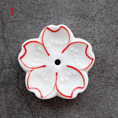 Cherry Blossom Home Ceramic Incense Burner