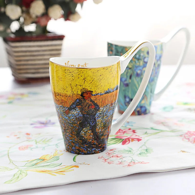 Van Gogh Art Paintings Ceramic Cup