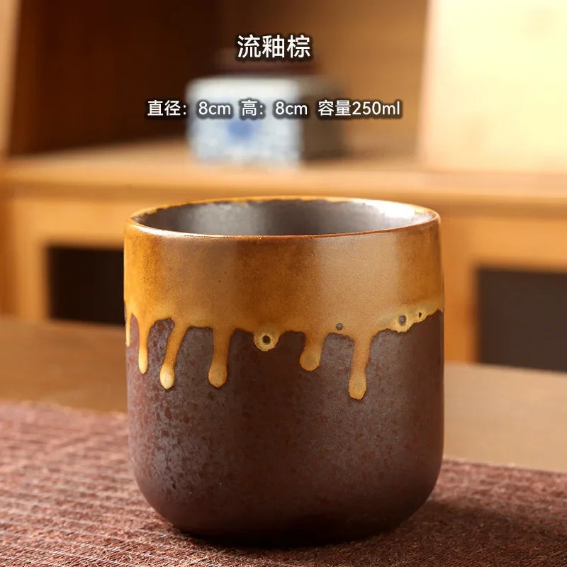 250ML Retro Japanese-style Ceramics Coffee Mug