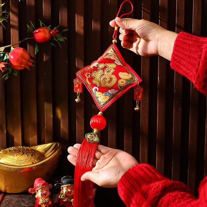 Chinese New Year Decoration Traditional Hanging Strings Bell Hanging Spring Festival Lanterns