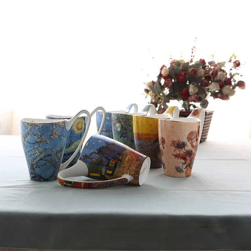 Van Gogh Art Paintings Ceramic Cup