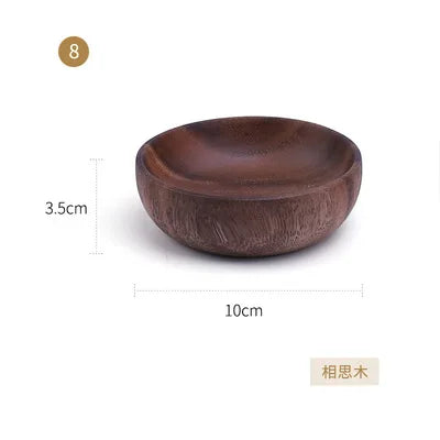 ECO-Friendly Wooden Utensils Bowl Food Container