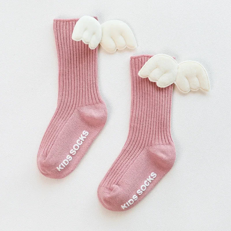 New Baby Socks Princess Elastic Knitted Cotton Socks