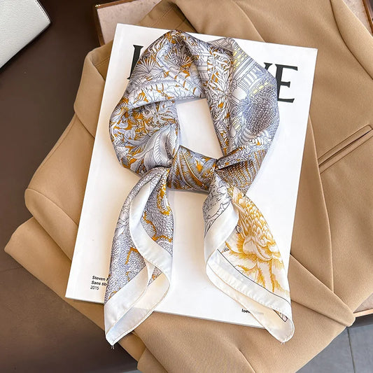 Luxury Design Printed Women's Scarf