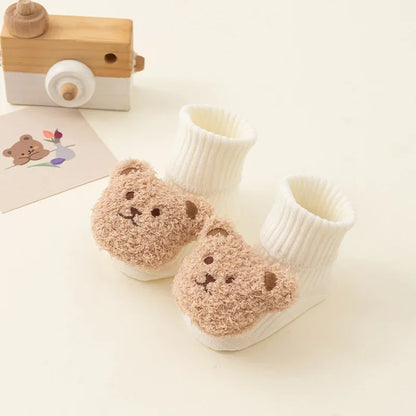 Cute Cartoon Bear Baby Socks for Baby Boy Girl