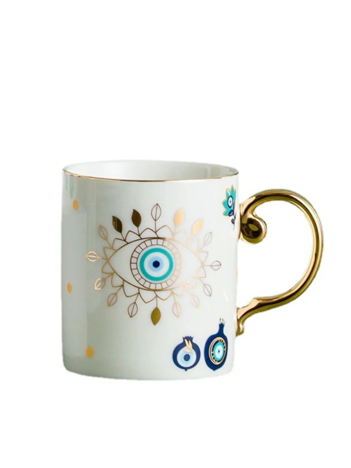 Creative Turkish Blue Devil's Eye Ceramic Mug