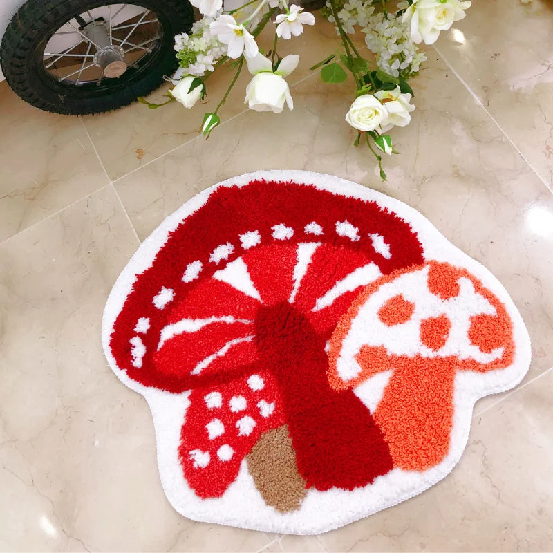 Mushroom Tufting Carpet Mat