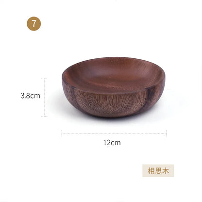 ECO-Friendly Wooden Utensils Bowl Food Container