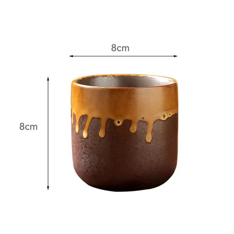 250ML Retro Japanese-style Ceramics Coffee Mug