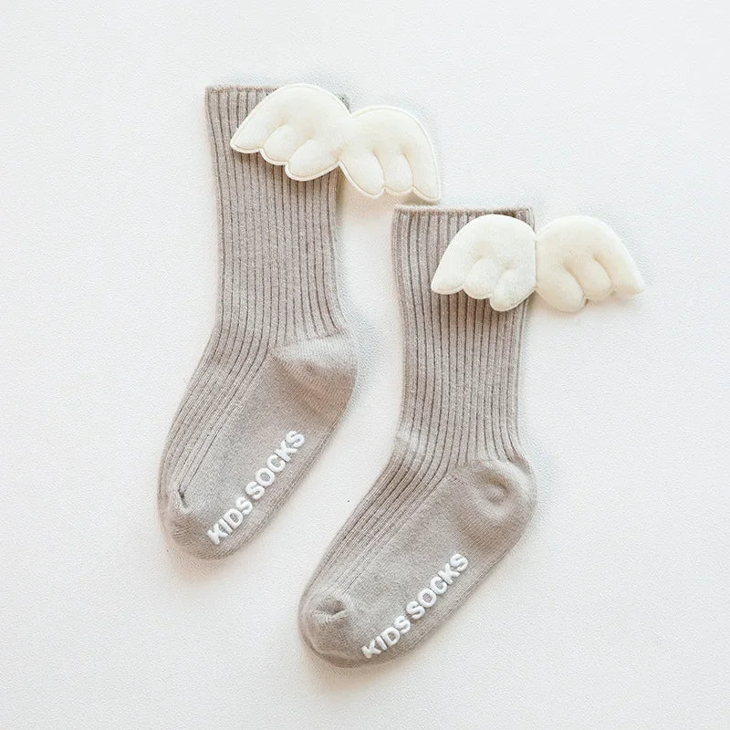 New Baby Socks Princess Elastic Knitted Cotton Socks