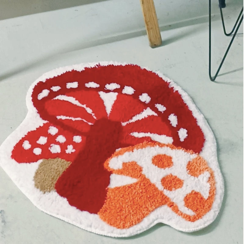 Mushroom Tufting Carpet Mat