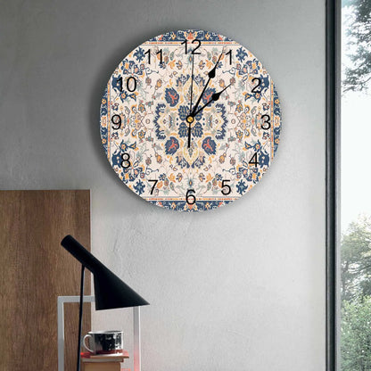 Ethnic Style Retro Persian Pattern PVC Wall Clock