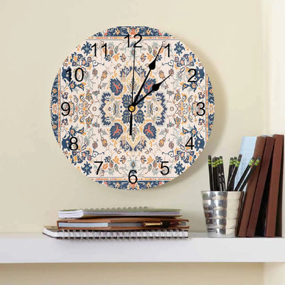 Ethnic Style Retro Persian Pattern PVC Wall Clock