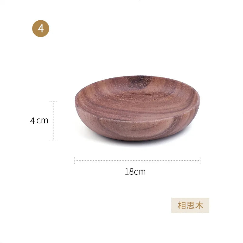 ECO-Friendly Wooden Utensils Bowl Food Container