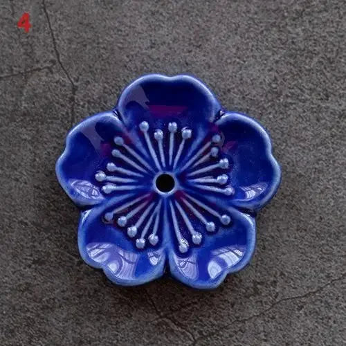 Cherry Blossom Home Ceramic Incense Burner